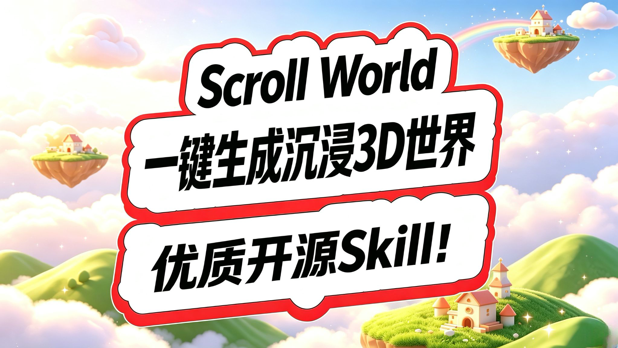 Scroll World,一键生成沉浸式3D漫游落地页!