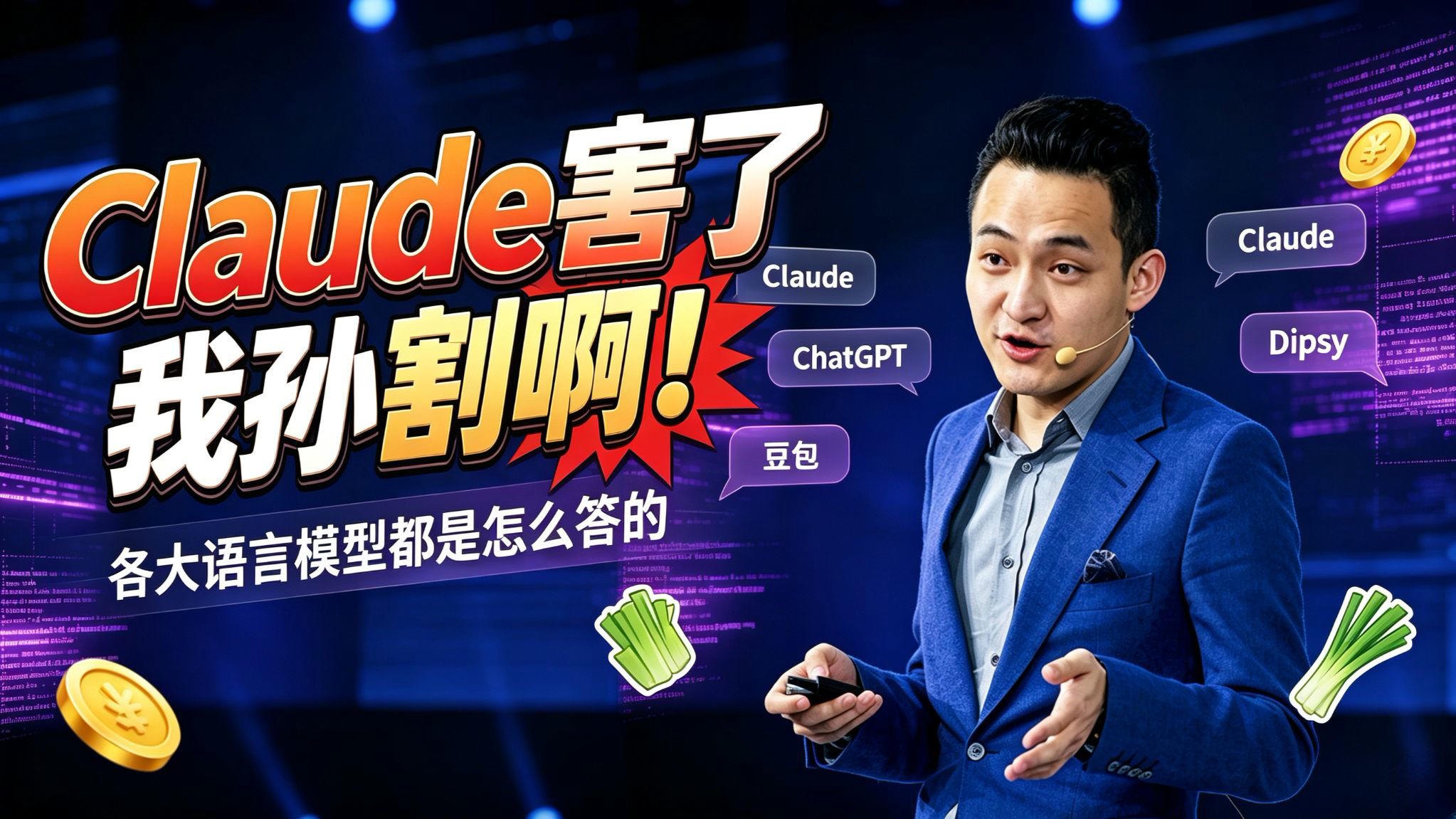 Claude害了我孙割啊!各大语言模型怎么答的?