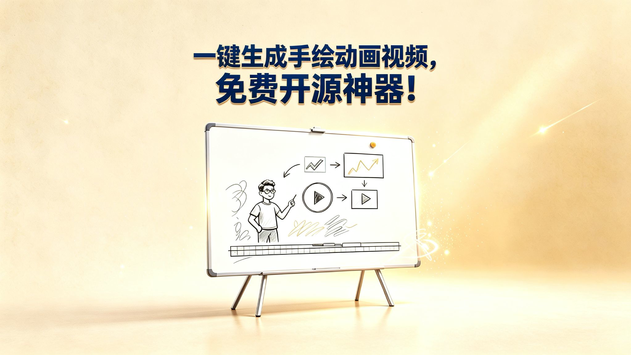 一键生成手绘动画视频!免费开源Skill!