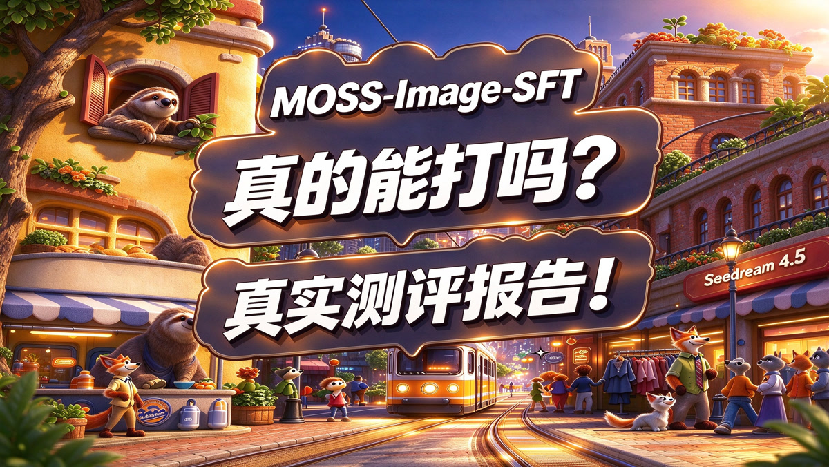 Moss-Image生图模型测评报告!是否真的能打?