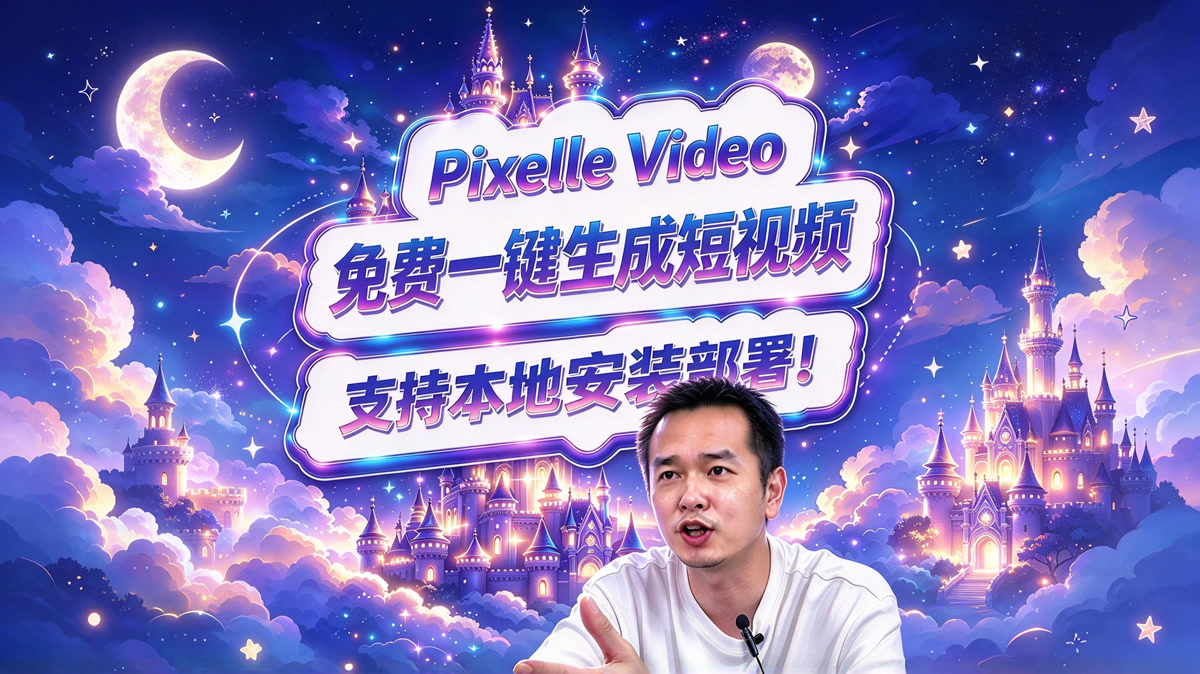 Pixelle Video！免费一键生成短视频！ | AI产品狙击手